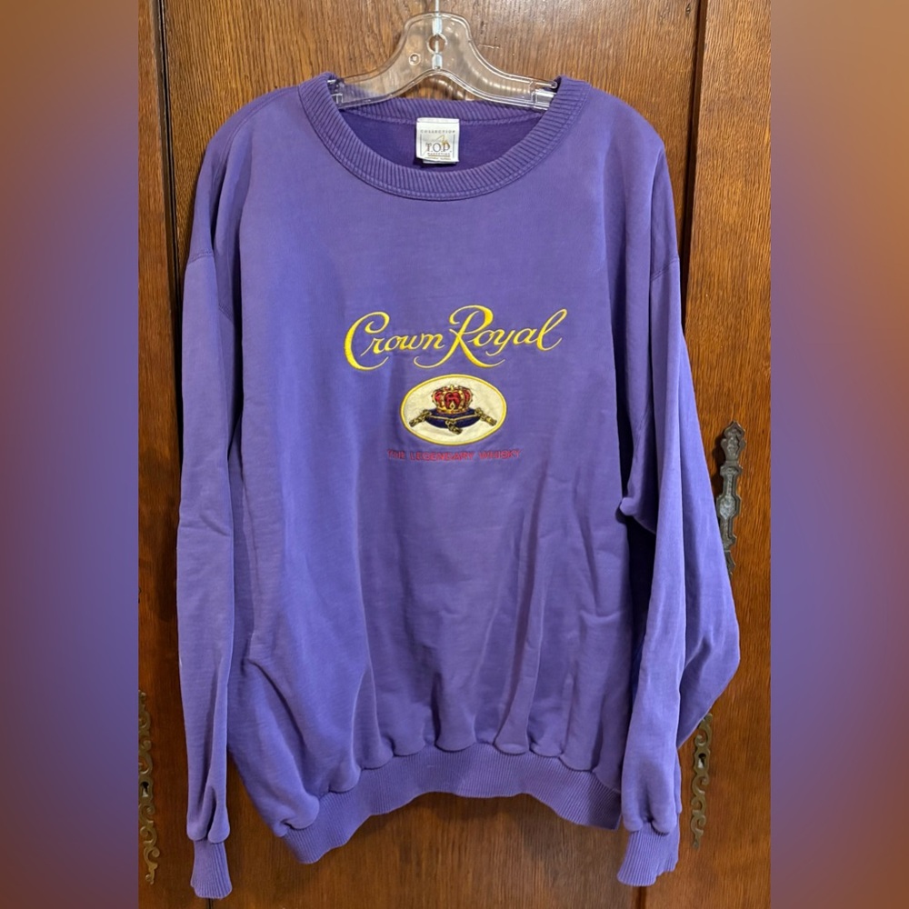 Vintage Crown Royal Crewneck Sweatshirt